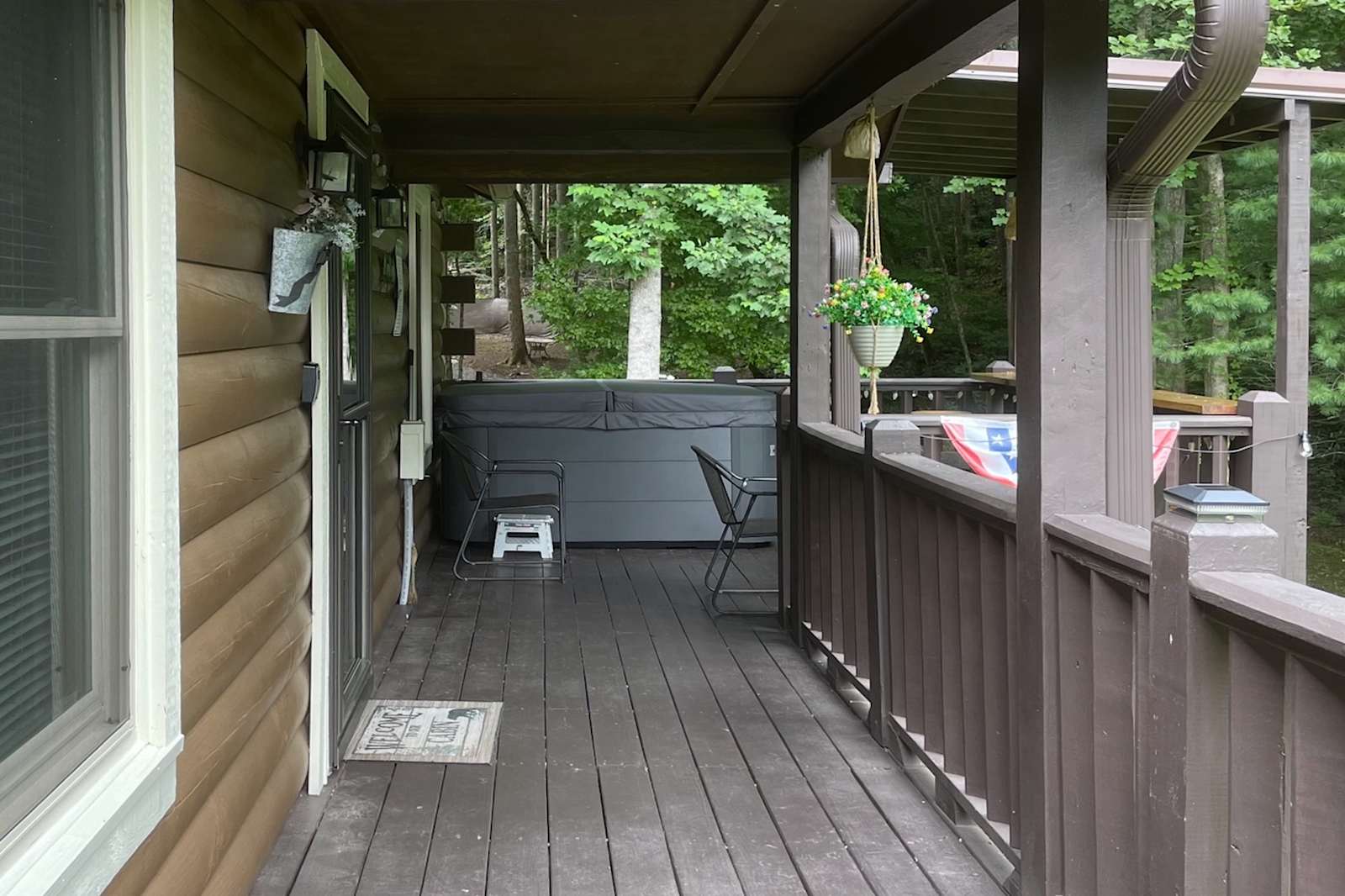 Covered deck