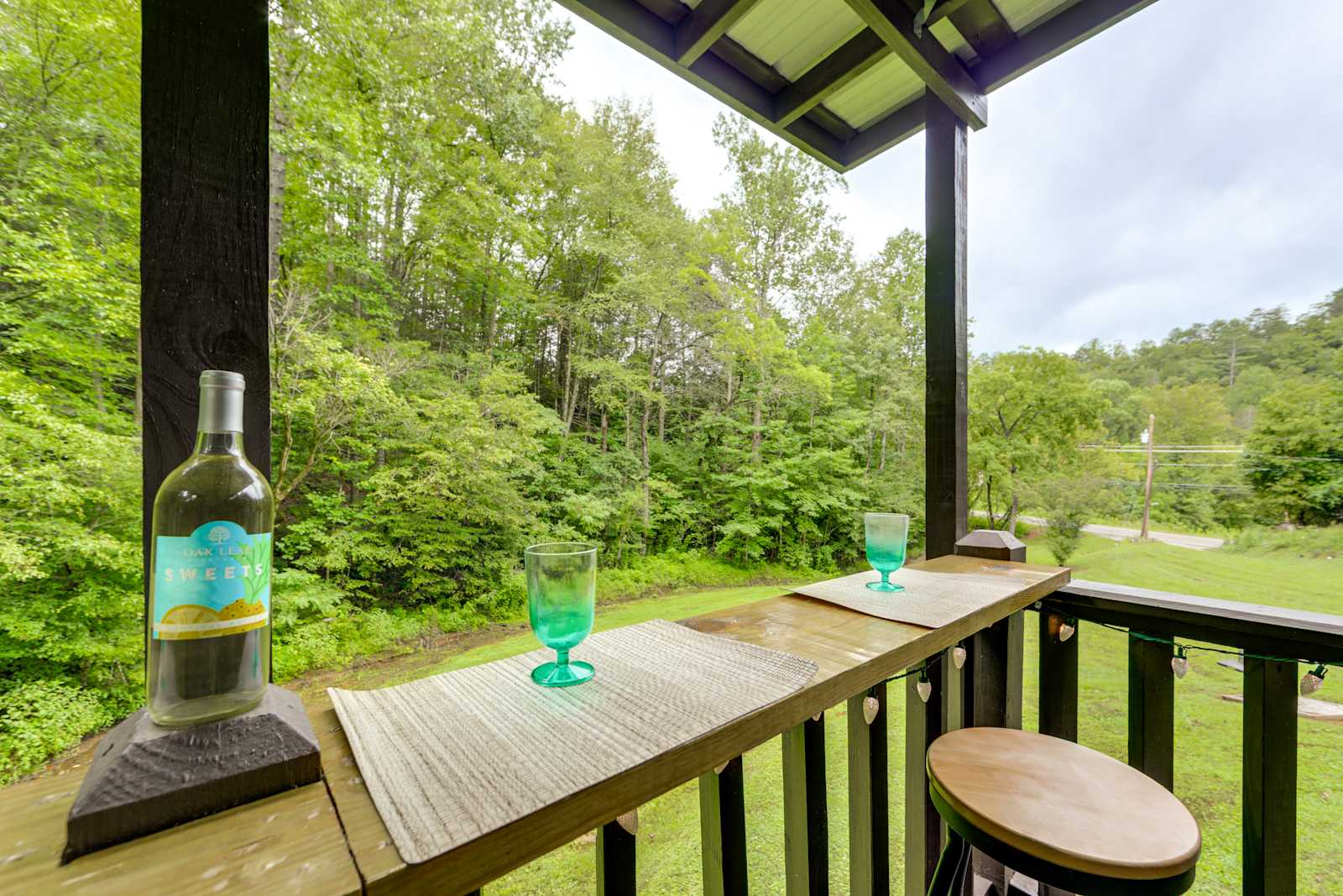 Deck bar seating