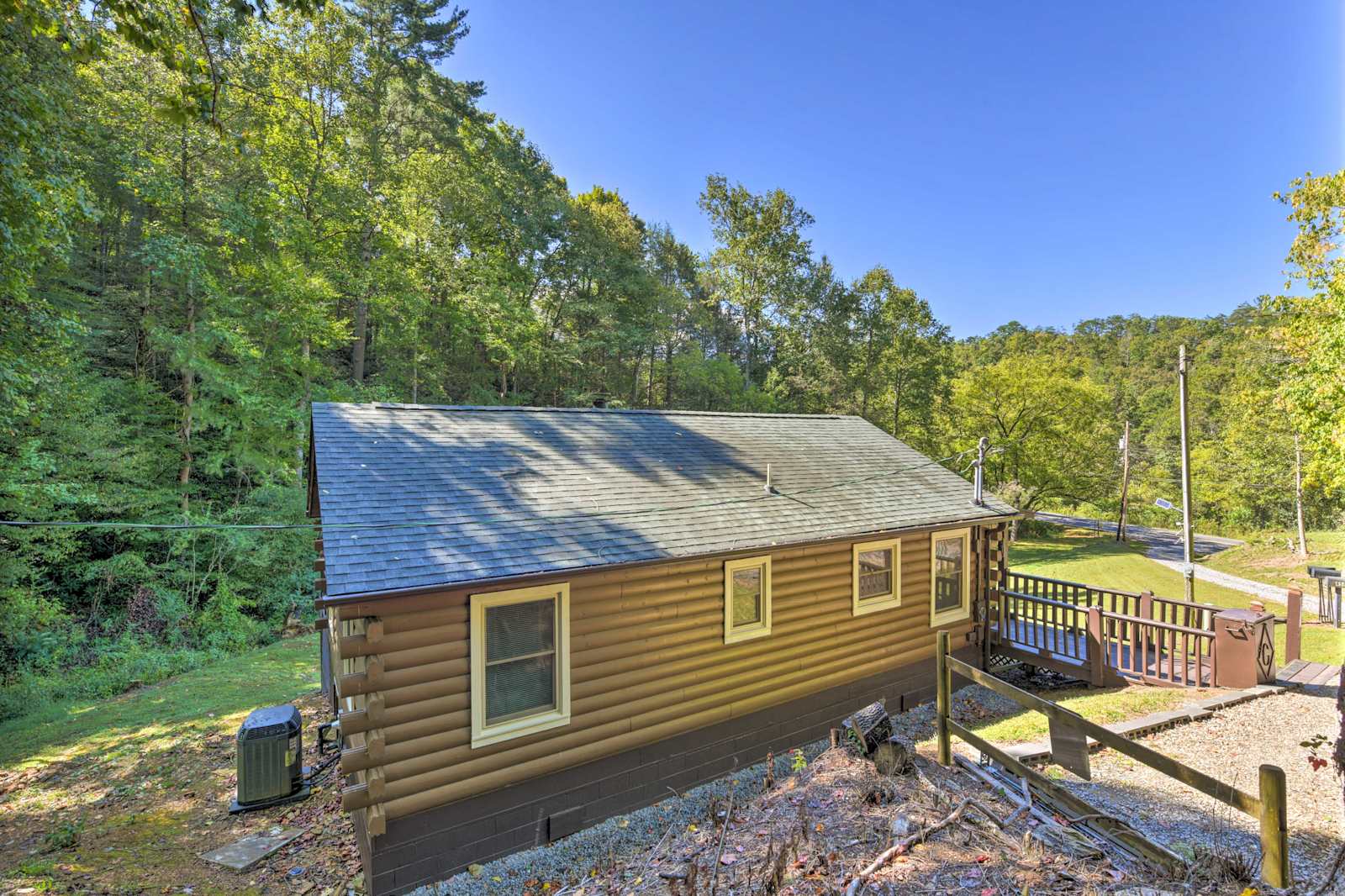 Cabin exterior